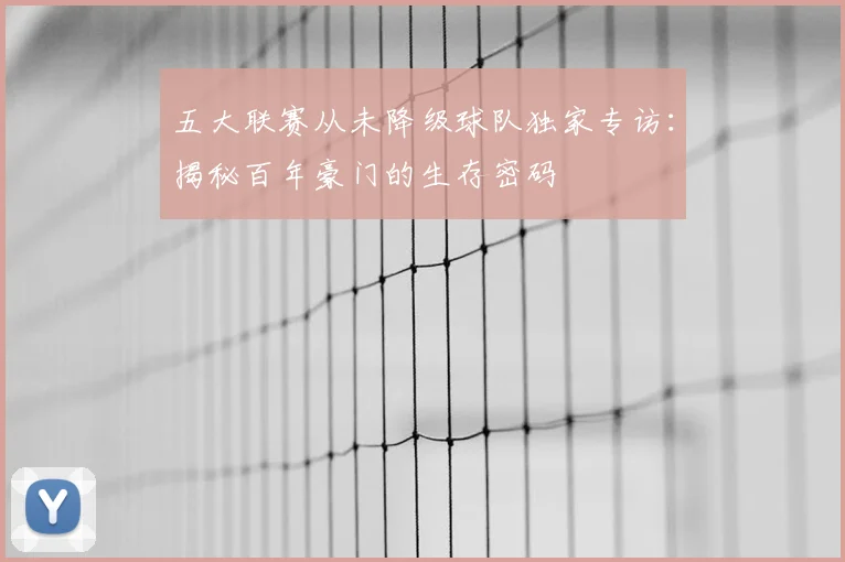 五大联赛从未降级球队独家专访：揭秘百年豪门的生存密码
